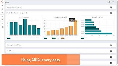 ARIA   SAP Vendor Onboarding Demo