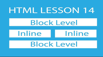 learning web development in hindi lesson 14, block level element and inline level element