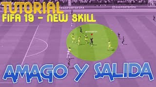FIFA 19- NEW SKILLS / AMAGO DE TIRO Y SALIDA - Open Up Fake Shot FIFA 19- NEW SKILLS / AMAGO DE TIRO Y SALIDA - Open Up Fake Shot