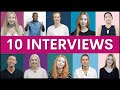 10 interviews  learn english questions and answers
