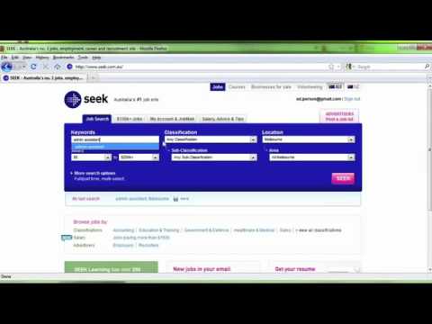 How to find and apply for a job using Seek.com.au