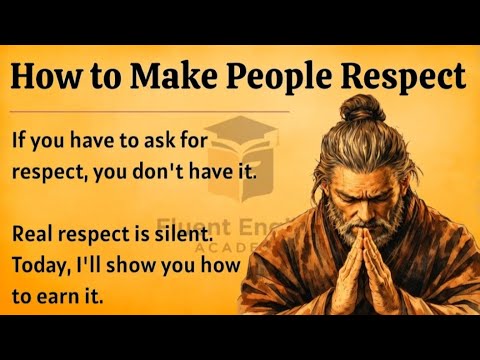 How To Make Anyone Respect You Instantly || Graded Reader || Learn English With Podcast ✅️