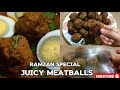 Ramzan special recipes | Juicy meatballs | Make & Freeze For months