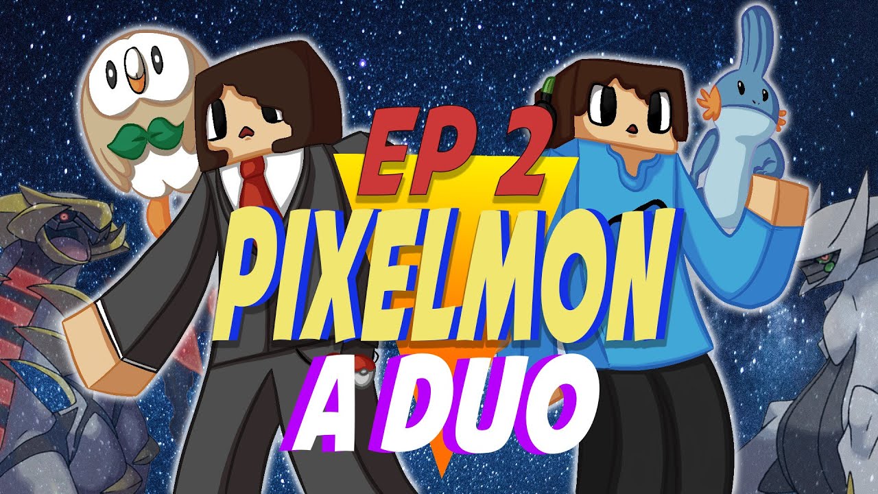 ¡DONDE ESTA EL PUEBLO! | PIXELMON A DÚO EP 2