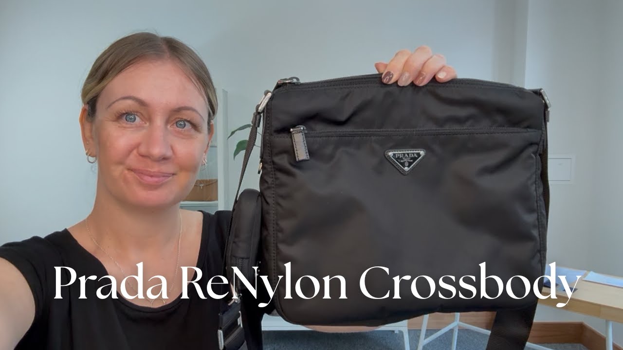Prada Re-Nylon Crossbody Review - YouTube Prada Re-Nylon Crossbody Review - YouTube
