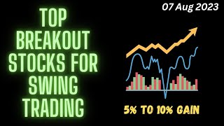 BEST STOCKS FOR SWING TRADING | 07 AUGUST 2023 || RIDE ON STOCKS ||