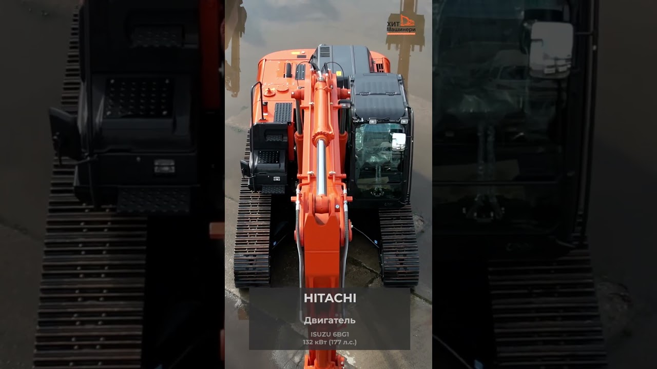 Hitachi ZX-240 &mdash; мощный гусеничный экскаватор для средних земляных работ.