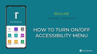 How to Turn On/Off Accessibility Menu - realme [Android 11 - realme UI 2]