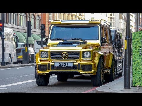 MODIFIED Mercedes-Benz G-Wagons TAKE OVER London!