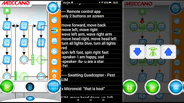 MeccaNoid - New App Example 7 - Remote Control - G15, 2.0, G15ks & XL 2.0