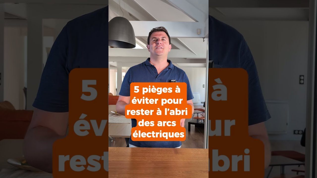 5 pièges à éviter pour rester à l'abri des arcs électriques ! #Shorts #Legrand