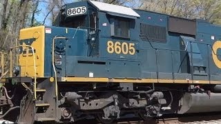 CSX with EMD SD50-2 in Relay