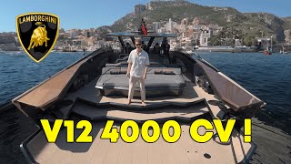 À l'intérieur du yacht Lamborghini à 4 MILLIONS d'€ ! (c'est un missile)