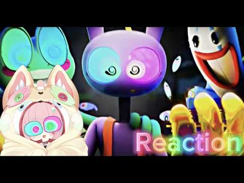 VTUBER REACTS TO | SO HOPPY! (Ribbit Abstraction Song)【THE AMAZING DIGITAL CIRCUS 3D MUSIC VIDEO】