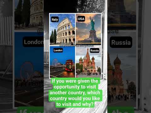 If You Were Given The Opportunity To Visit Another Country Newyork London Funny Cute