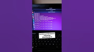 System performanceShell Script 3 #Linux #ubuntu #shortsviral #shortvideo #shorts #viral #song #songs