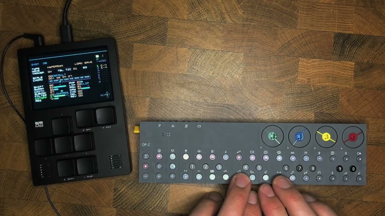 Teenage Engineering OP-XY Alternative = OP-Z + Dirtywave M8