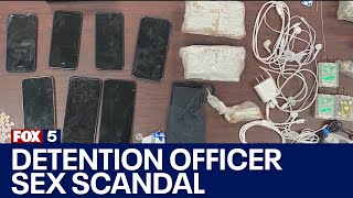 What led to a Fulton County detention officer being fired