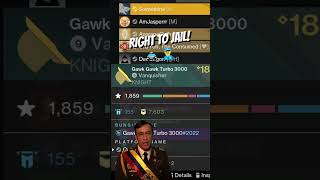 THESE NAMES GO RIGHT TO JAIL!!!  #destiny2 #destiny2meme #twitch #gaming