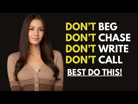To Make Any Woman Miss You Badly - Best Do These 7 Things | Dark Psychology