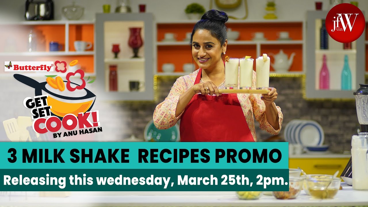 Promo | Get Set Cook by Anu Hasan | JFW Cookery Video