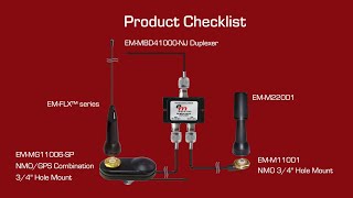 Tri-Band Antenna Installation Using Duplexed NMO & NMO/GPS Combination Mounts [ Part 1 ]