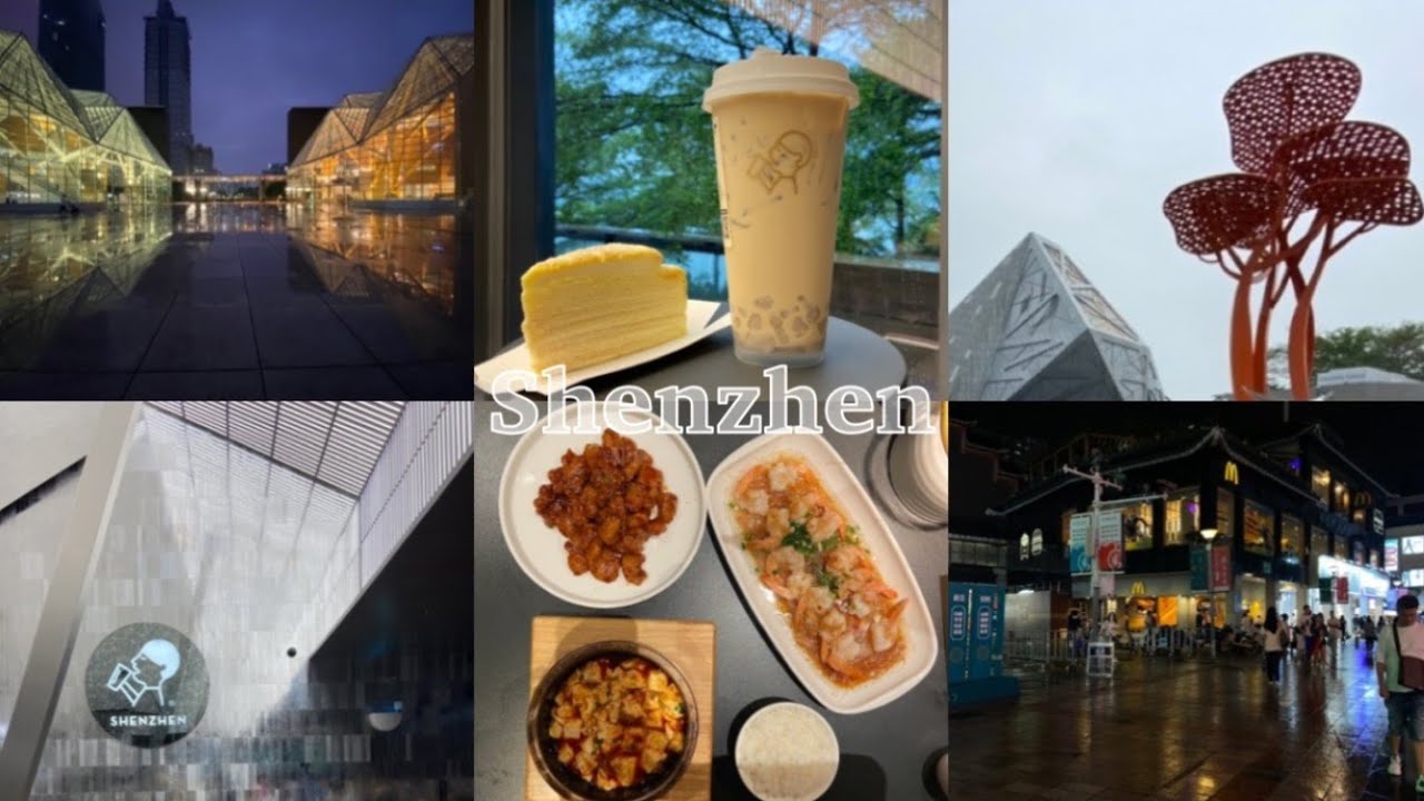 🇨🇳 중국 심천 션전 선전 당일치기 | 와이포지아, 헤이티 랩, 션전 음악홀, 션전 도서관, 동먼, 중국 맥도날드 1호점  | 로 우 인 로 우 아웃