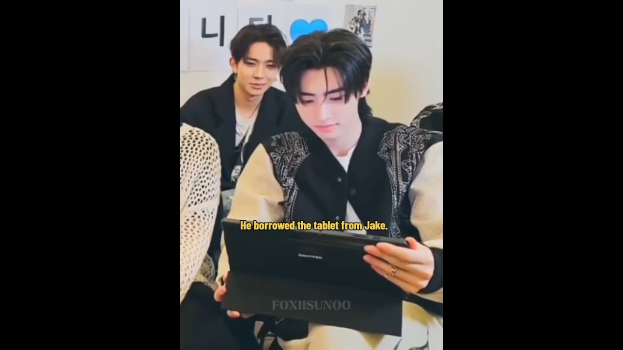 hoon really noticed every little thing about sunoo😭🩵 #enhypen #sunoo #sunghoon #jake