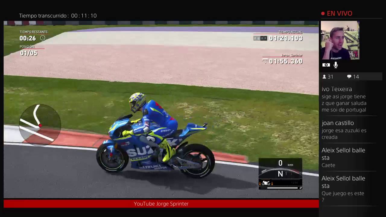 Directo Valentino Rossi The Game Modo Online retrospektive