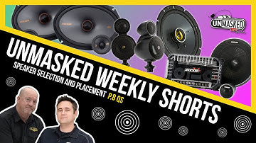 All About QS Speakers - KICKER UnMasked - Shorts