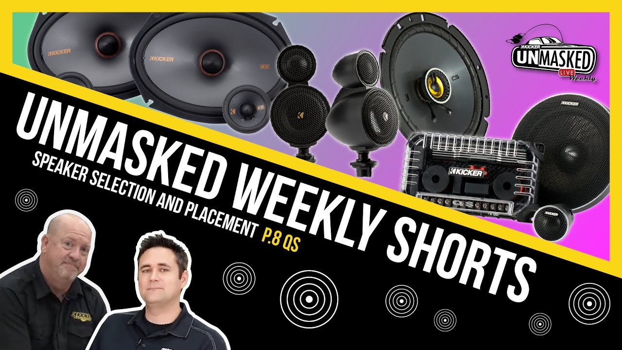 All About QS Speakers - KICKER UnMasked - Shorts - YouTube