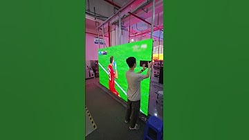 This screen is about to be installed.#eagerled #leddisplay #ledscreen #ledwall #ledmodules