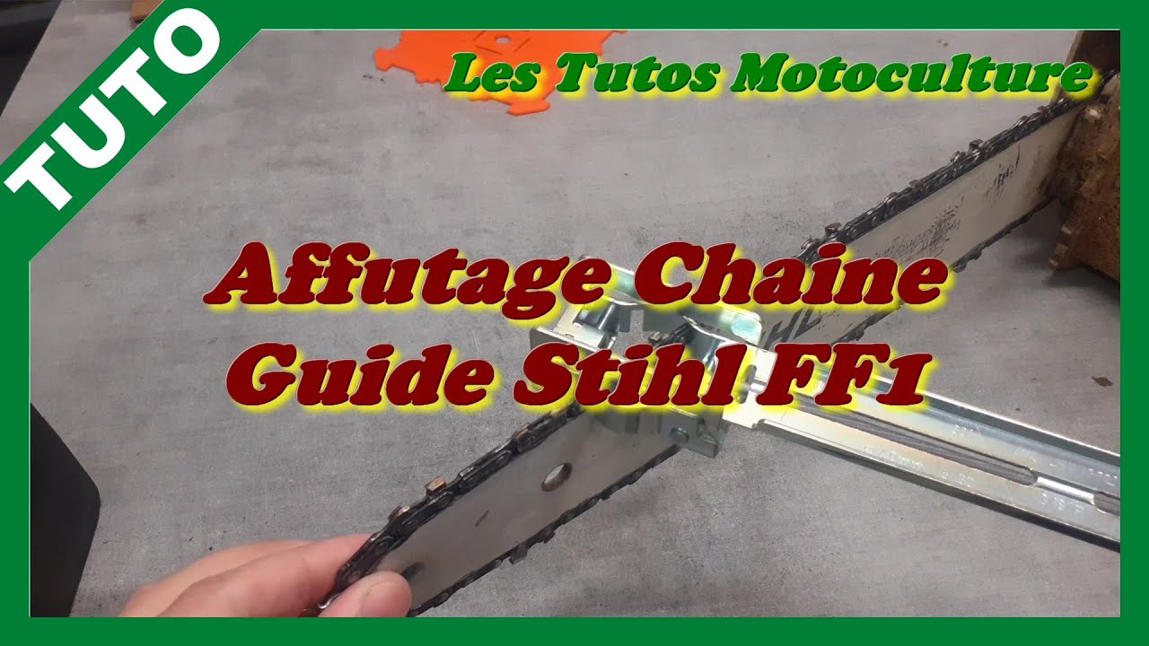 Guide porte-lime Stihl FF1 pour chaîne .325