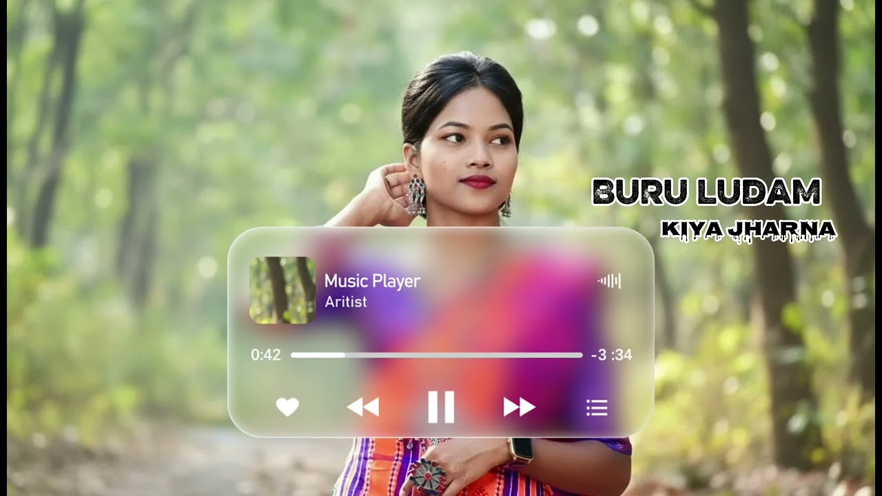 BURU LUDAM Kiya jharna ll new santhali song ll Romantic Song ll new song ll#SANTHALI MUSIC 10 