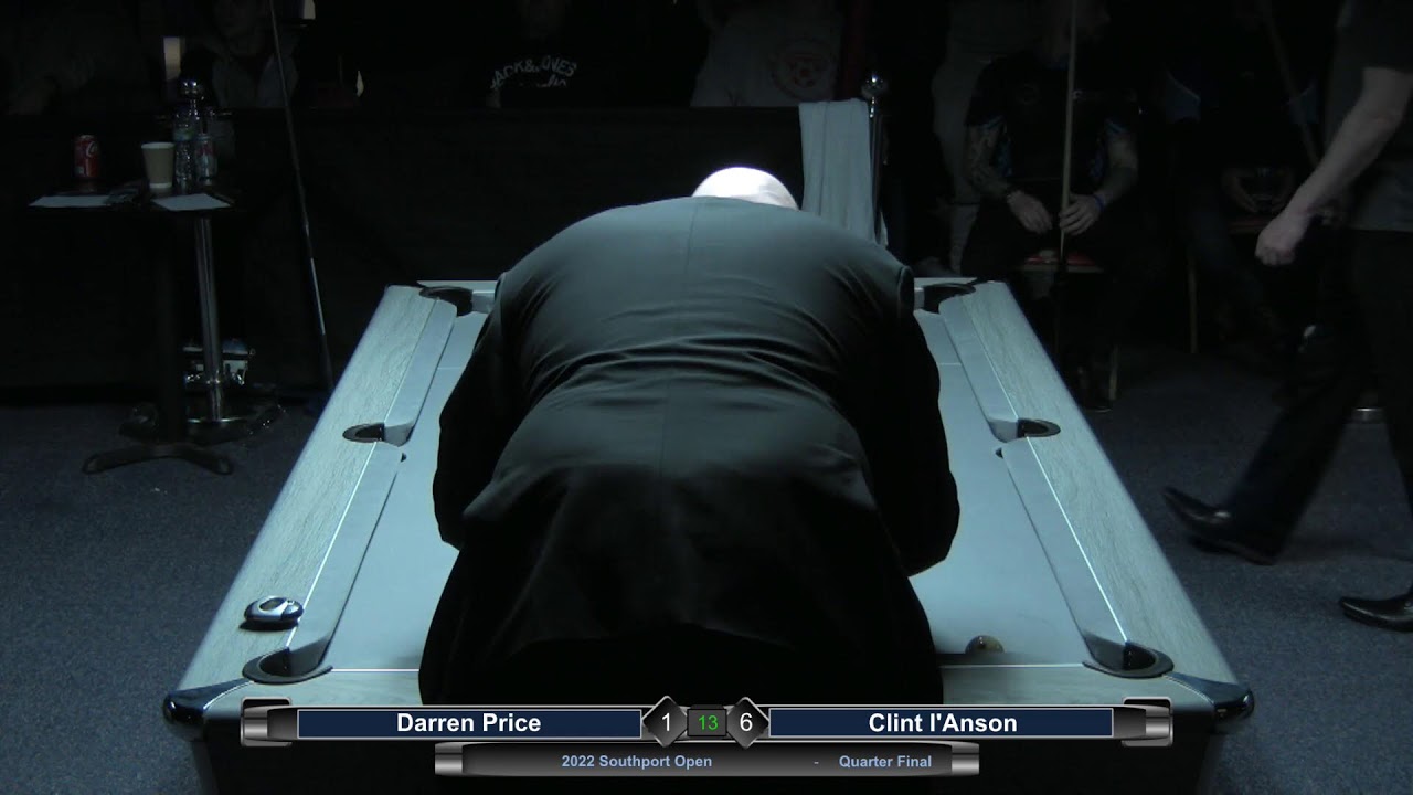 2022 Southport Open - Quarter Final - Darren Price v Clint I'Anson