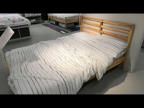 IKEA TARVA QUEEN SIZE BED FRAME SOLID PINE WOOD CLOSER LOOK IKEA FURNITURE BEDS SHOPPING REVIEWS