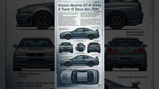 Nissan R34 GT-R Z-Tune: O Skyline de 1 Milhão de Dólares!