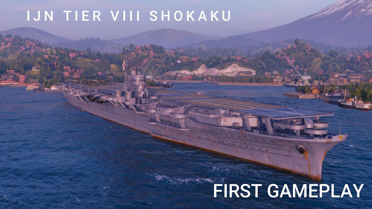 Shokako Loading Screen IJN TIER VIII SHOKAKU FIRST GAMEPLAY - YouTube