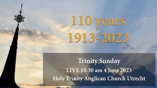 Trinity Sunday - 4 June  2023