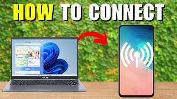 How To Connect ASUS Laptop To Mobile Hotspot
