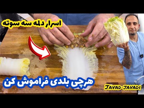      دلمه اصیل و آسون اینجوری درست کن جوادجوادی
