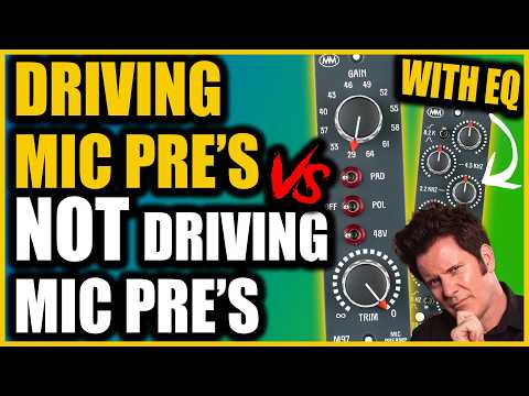 MIC PRE Sounds Better the Harder You Push It! Mesanovic M97 Mic Pre & MQ712 EQ  GIVEAWAY Multitracks
