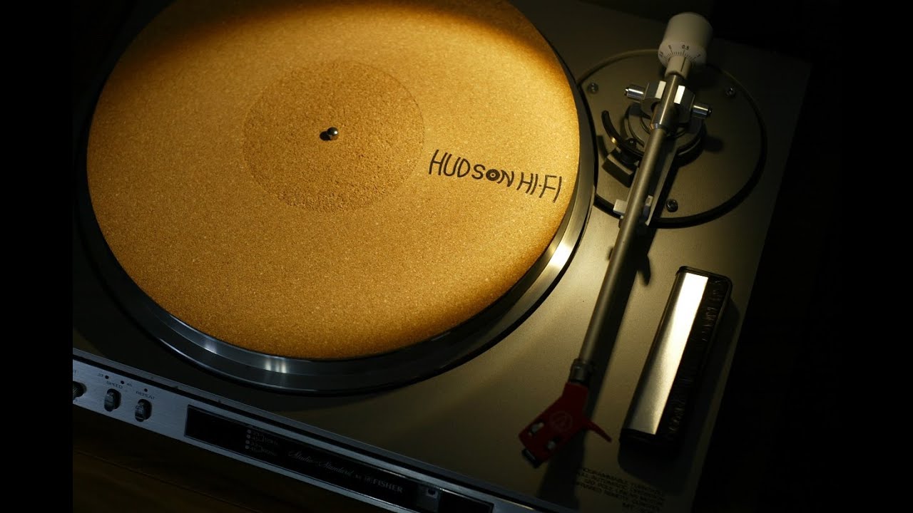 CoRkErY Recessed Turntable Platter Mat Hudson HiFi overview YouTube