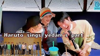rap vocals sing all parts of jikjin (choi hyunsuk, yoshi, haruto)