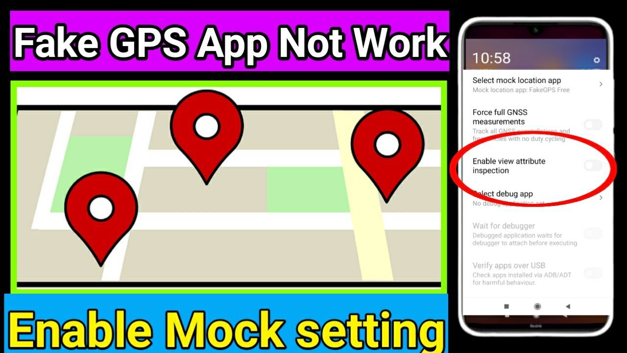 Fake Gps App Not Work|How Enable mock setting in Gps App|Fake Fake GPS for android - YouTube