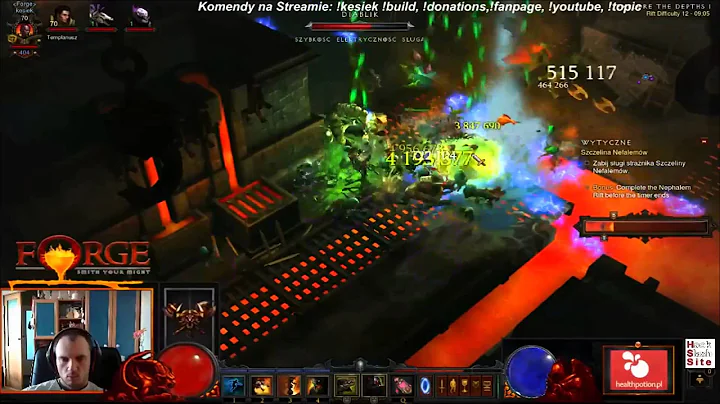 Diablo III: RoS - Głębokie Szczeliny Poziom 12 - Serwer Testowy