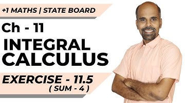 11th | ex. 11.5 | Q.No.4  | integral calculus | Chapter 11 | State Board | ram maths