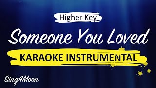 Someone You Loved – Lewis Capaldi (Piano Karaoke Instrumental) Higher Key chords