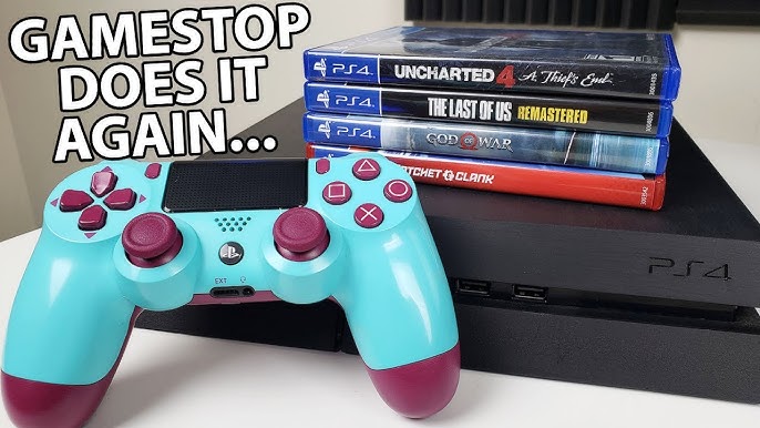 I Bought A Refurbished Ps4 From Gamestop And It Completely Surprised Me Youtube