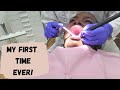 I WENT TO THE DENTIST FOR THE FIRST TIME EVER!!!! | MARINA ESIRI